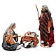 Nativité Marie à genoux et Joseph avec turban 18 cm Angela Tripi s1