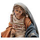 Natividade Virgem Maria ajoelhada e São Jose com turbante 18 cm Angela Tripi s2