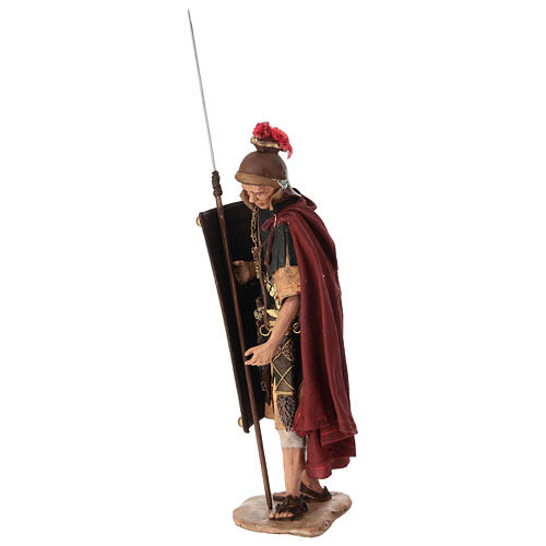 Soldato romano chinato 18 cm Angela Tripi 5