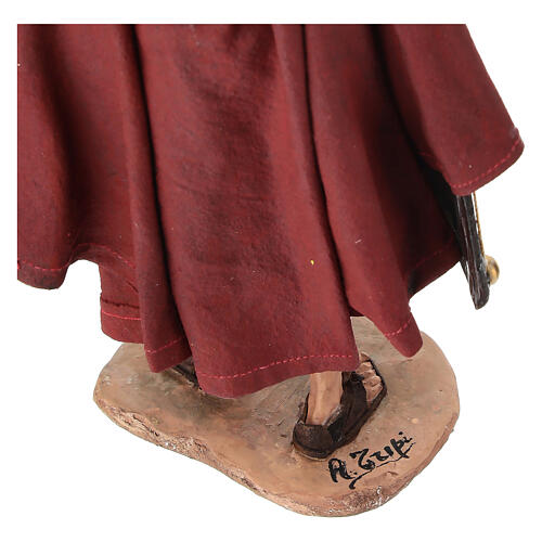 Soldato romano chinato 18 cm Angela Tripi 7