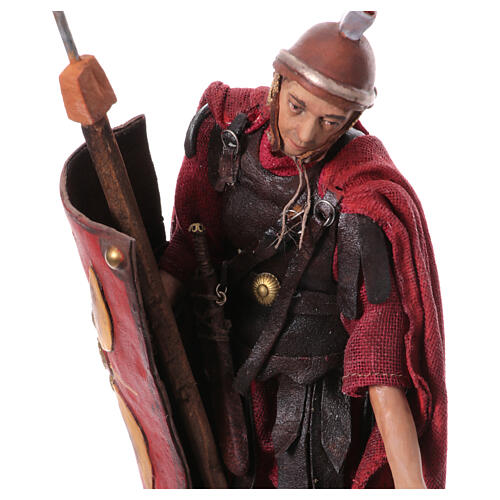 Roman Soldier stooped over 18 cm Angela Tripi 5