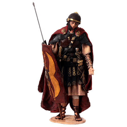 Roman Soldier stooped over 18 cm Angela Tripi 1