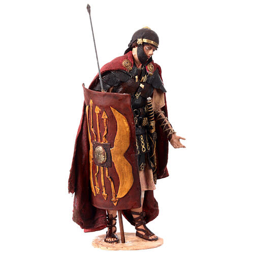 Roman Soldier stooped over 18 cm Angela Tripi 3