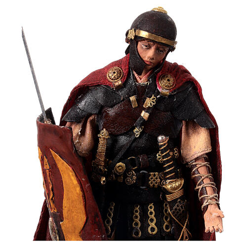 Roman Soldier stooped over 18 cm Angela Tripi 4