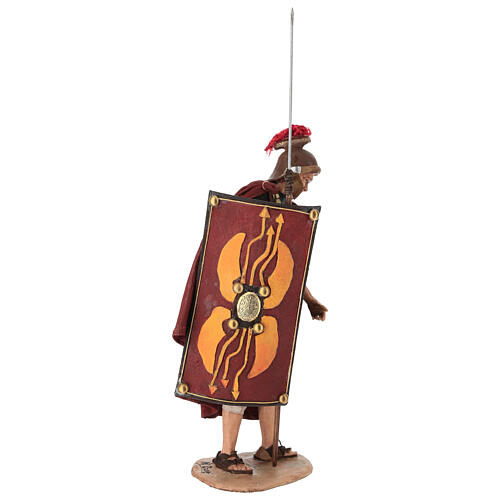 Roman Soldier stooped over 18 cm Angela Tripi 4