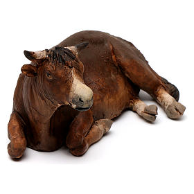 Pesebre Angela Tripi: Buey agachado Angela Tripi 18 cm