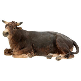 Ox lying down Angela Tripi 18 cm