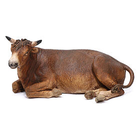 Angela Tripi Nativity scene: Nativity Ox lying down 18 cm Angela Tripi