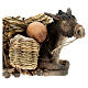 Laying donkey 18cm figutine, Angela Tripi Nativity Scene s2