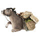 Donkey with load by Angela Tripi 18 cm s3
