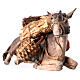 Laying donkey 18cm Angela Tripi Nativity Scene figurine s3