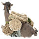 Laying donkey 18cm Angela Tripi Nativity Scene figurine s5