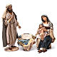 Nativité avec Enfant Jésus à bras Angela Tripi 30 cm s1