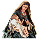 Nativité avec Enfant Jésus à bras Angela Tripi 30 cm s6
