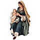 Nativité avec Enfant Jésus à bras Angela Tripi 30 cm s8