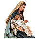 Nativité avec Enfant Jésus à bras Angela Tripi 30 cm s10