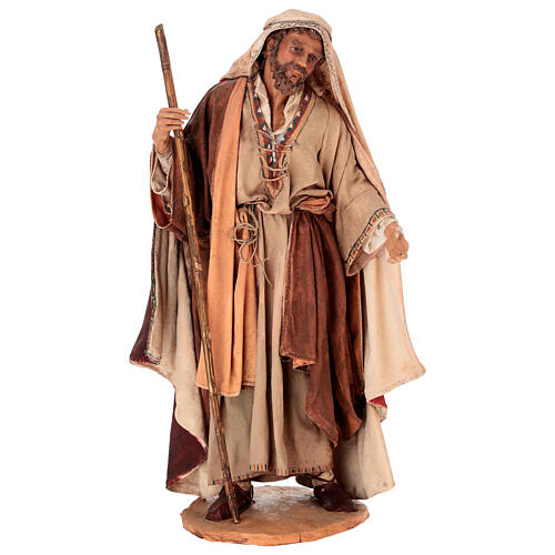 Natividade Virgem Maria com Menino Jesus nos braços Presépio Angela Tripi 30 cm 9