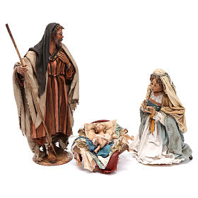 Krippenfiguren von Angela Tripi: Geburtsszene 3 Figuren für 30 cm Krippe von Angela Tripi