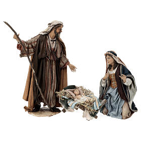 Nativity scene by Angela Tripi 3 pcs 30 cm