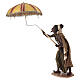 Servant with umbrella, Angela Tripi Nativity Scene 30cm s1