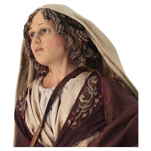 Little shepherdess with urn by Angela Tripi 30 cm 4