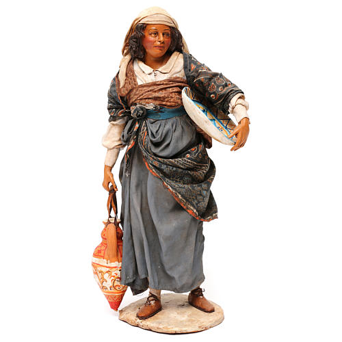 Shepherdess with Water Jars 30 cm Angela Tripi 1