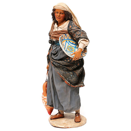 Shepherdess with Water Jars 30 cm Angela Tripi 3