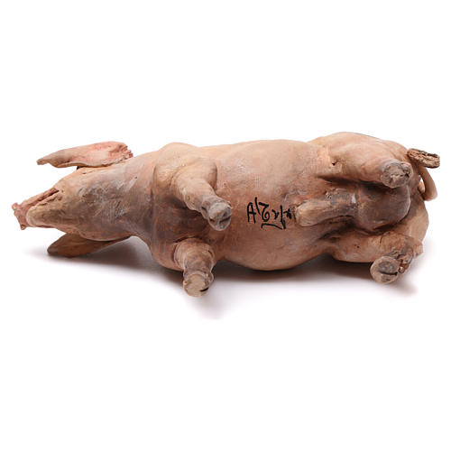 Schwein für 18 cm Krippe von Angela Trippi 6
