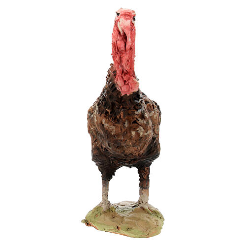 Turkey for nativity scene by Angela Tripi 18 cm 4