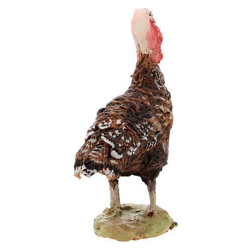 Turkey for nativity scene by Angela Tripi 18 cm 5