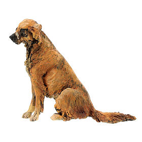 Hund, für 18 cm Krippe von Angela Tripi, Terrakotta