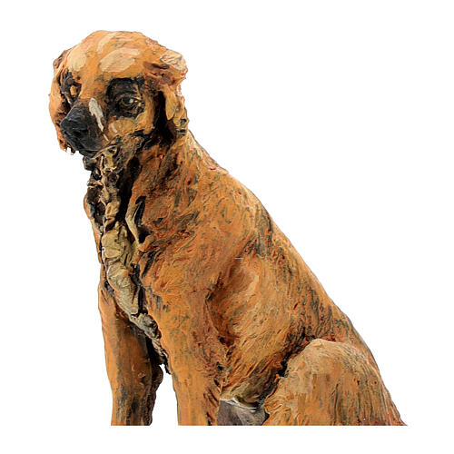 Hund, für 18 cm Krippe von Angela Tripi, Terrakotta 2