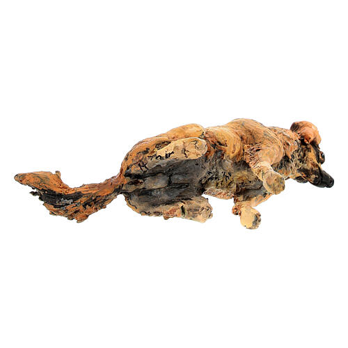 Hund, für 18 cm Krippe von Angela Tripi, Terrakotta 6