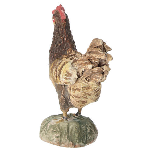 Cock for nativity scene by Angela Tripi 18 cm 4