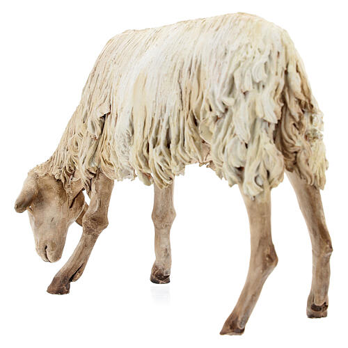 Mouton tête baissée crèche Angela Tripi 30 cm 3