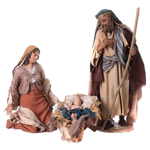 Groupe Nativité 18 cm 8 santons Angela Tripi 3