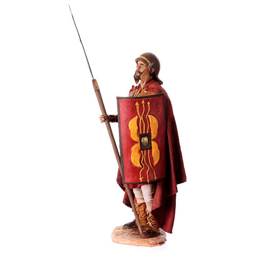 Römischer Soldat mit Bart, für 30 cm Krippe von Angela Tripi, Terrakotta 3