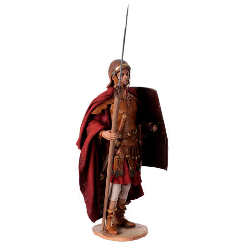 Römischer Soldat, für 30 cm Krippe von Angela Tripi, Terrakotta 7