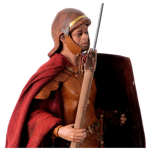 Römischer Soldat, für 30 cm Krippe von Angela Tripi, Terrakotta 8