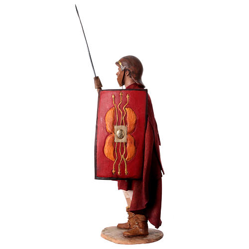 Römischer Soldat, für 30 cm Krippe von Angela Tripi, Terrakotta 9