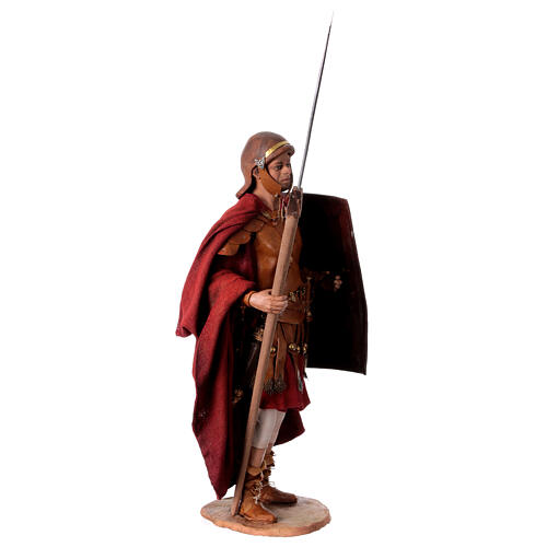 Römischer Soldat, für 30 cm Krippe von Angela Tripi, Terrakotta 10