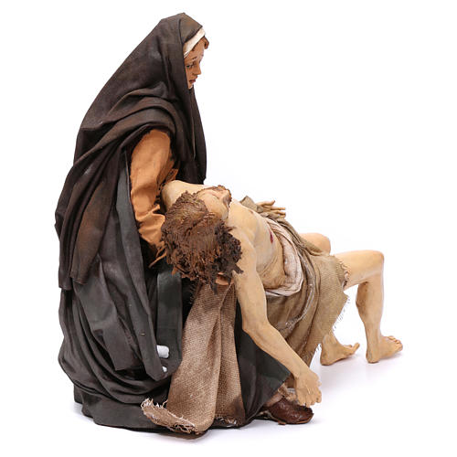 La Pietà scena della Deposizione Angela Tripi 30 cm 4