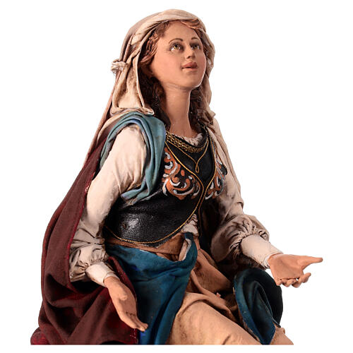 Scena dell' Annunciazione 30 cm Presepe Tripi 5