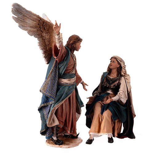 Scena dell' Annunciazione 30 cm Presepe Tripi 7