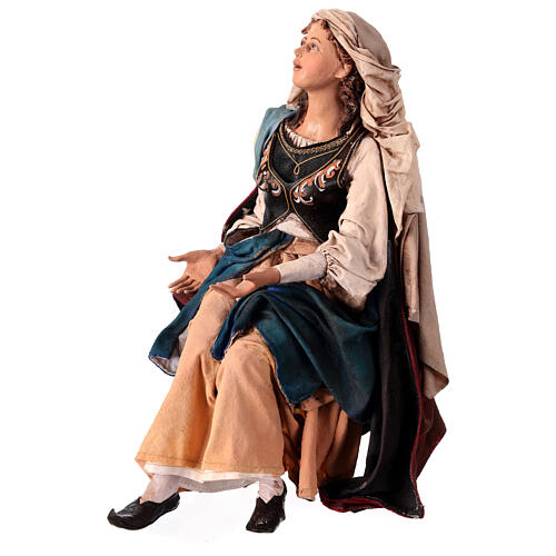 Scena dell' Annunciazione 30 cm Presepe Tripi 8