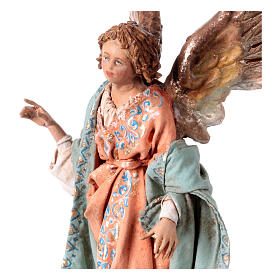Angel standing announcing to shepherds by Angela Tripi 13 cm