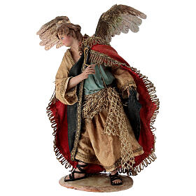 Angel standing announcing to shepherds by Angela Tripi 13 cm