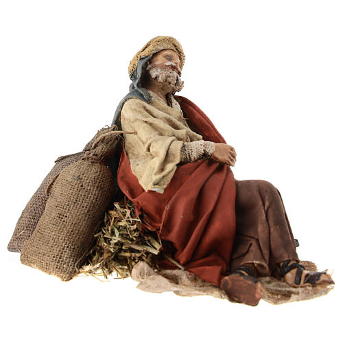 Berger endormi 13 cm crèche Tripi 3