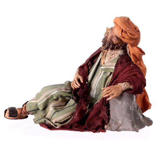 The Sleeping Man 13 cm Nativity Angela Tripi 2