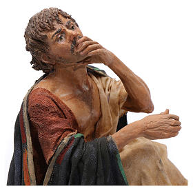 Crèche Noel Angela Tripi: Berger annonce de l'ange 18 cm Tripi Crèche Noel Angela Tripi: Berger annonce de l'ange 18 cm Tripi